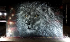 Murale Lion